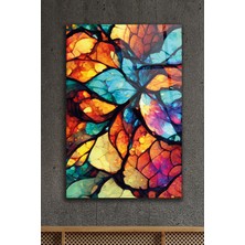 Acres Vitray Desenli Cam Tablo