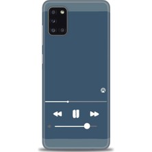 gmotp Samsung Galaxy A31 Kılıf Hd Baskılı - Müzik Çalar