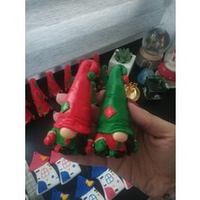 Tasarımanya Yeni Yıl Temalı Gnome (Şans Cücesi) Biblo Gnome