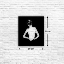 Metal House Metal Kadın Tablo