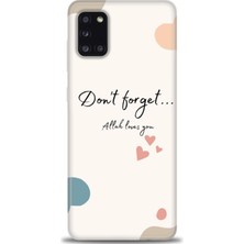 gmotp Samsung Galaxy A31 Kılıf Hd Baskılı - Fragile