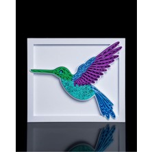 Turansoy Craft Sinek Kuşu Ribbon Dekoratif Tablo 27X23CM