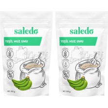 Saledo Glutensiz Yeşil Muz Unu 2 x 300 gr Katkısız, Doğal, Vegan