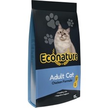 Econature Tavuklu Yetişkin Kedi Maması 15 kg