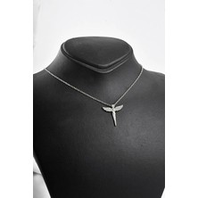 Ervanur Zirkon Taşlı Su Perisi Melek Kolye