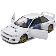 Solido 1/18  Solido Subaru Impreza 22B – Pure Whıte – 1998