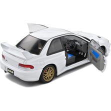 Solido 1/18  Solido Subaru Impreza 22B – Pure Whıte – 1998