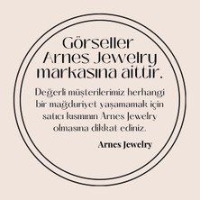 Arnes Jewelry Çelik Zirkon Taşlı Kuş Detaylı Kolye