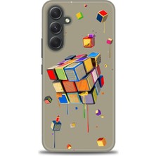 gmotp Samsung Galaxy A54 Kılıf Hd Baskılı - Zeka Küpü