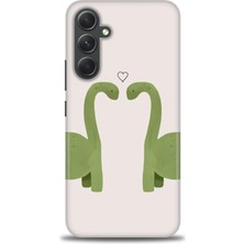 gmotp Samsung Galaxy A54 Kılıf Hd Baskılı - Dinazor Aşkı