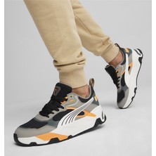 PUMA Trinity Desert Road 395262-02 ERKEK Black-White-Slate-Clementine Koşu&Yürüyüş Ayakkabı