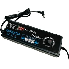 Powermaster PM-22380 3V-12V 10A 5.5x2.5 Uçlu Ayarlı Adaptör