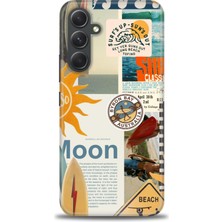 gmotp Samsung Galaxy A54 Kılıf Hd Baskılı - Moon