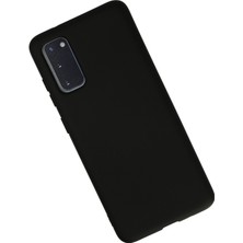 Newface Samsung Galaxy S20 Kılıf Nano Içi Kadife  Silikon - Siyah 300099