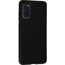 Newface Samsung Galaxy S20 Kılıf Nano Içi Kadife  Silikon - Siyah 300099