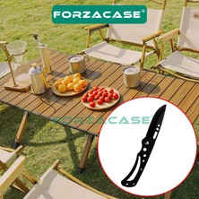 Forzacase Paslanmaz Çelik Ultra Keskin Outdoor Avcılık Kamp Çakısı Kamp Mutfak Bıçağı - FC344