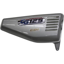 Mondial AGK125 Delta Sağ Yan Kapak Gri - Erpilsan