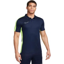 Nike M Dri-Fıt ACADEMY23 Polo Ss DR1346-452 Lacivert Erkek Polo Yaka Tişört