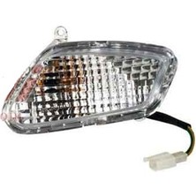 Asya 150T Uyumlu Scooter Ön Sinyal Sol Beyaz - Erpilsan