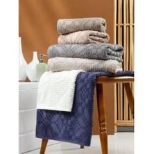 Şikel 6'lı Paket Penye Banyo Havlu Tripolis 90*150 cm