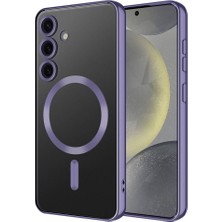 Voyo Galaxy S24 Plus Kılıf Kamera Korumalı Silikon Magsafe Wireless Şarj Özellikli