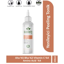 Suoderm Yenileyici Peeling Tonik - Aha %1 Bha%5 Vitamin C %4 Amino Acid %4