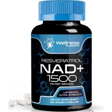 Wellness Labs Nad + Resveratrol 1500 mg 90 Kapsül