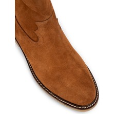 Deery  Süet Taba Rengi Kadın Çizme - 01968ZTBAC01