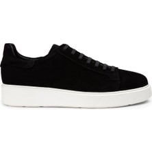 Deery  Süet Siyah Erkek Sneaker Ayakkabı - 01954MSYHE01