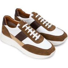 Deery  Süet Taba Rengi Erkek Sneaker Ayakkabı - 01963MTBAE01