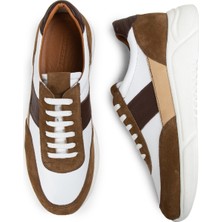 Deery  Süet Taba Rengi Erkek Sneaker Ayakkabı - 01963MTBAE01