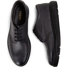 Deery  Deri Comfort Gri Erkek Günlük Ayakkabı - 01942MGRIP01