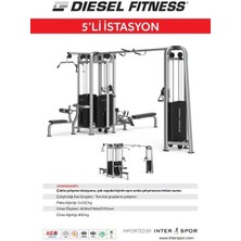 Diesel Fitness Diesel 9059 4 Lü Istasyon