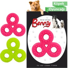 Benny Köpek Oyuncağı Üçlü Halka 9 x 9 cm Pembe