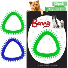 Benny Köpek Oyuncağı Üçgen 8 x 8.5 cm Kırmızı