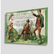 Miraax Yeşil Cam Tablo