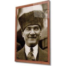 Miraax Atatürk Cam Tablo