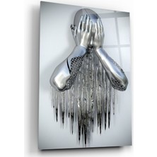 Miraax Metal Bedenler Cam Tablo