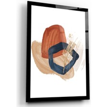 Miraax Soyut Cam Tablo