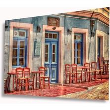 Miraax Şehir Manzara Cam Tablo