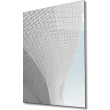 Miraax Geometrik Mimari Cam Tablo