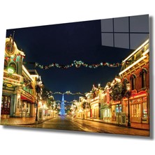 Miraax Şehir Manzara Cam Tablo City View