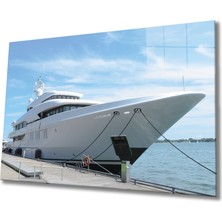 Miraax Limanda Gemi Cam Tablo