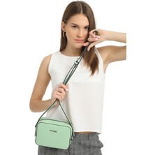 Fossil Koyu Yeşil Kadın 19X13X8 cm Çapraz Çanta 05FM24Y1027