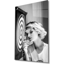 Miraax Kadınlar Dart Oyun Cam Tablo