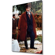 Miraax Atatürk Cam Tablo