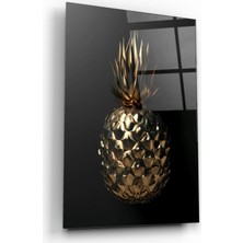 Miraax Gold Ananas Cam Tablo