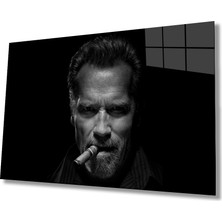 Miraax Siyah Beyaz Insan Fotoğrafları Cam Tablo