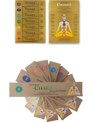 Sendealgelsin 7 Chakra Tütsü Natural - Yedi Çakra Naturel Tütsü