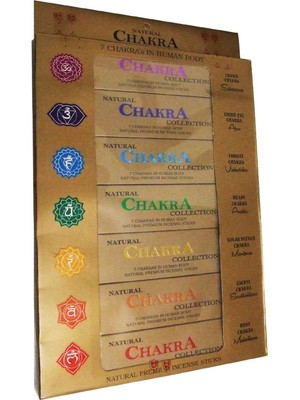 Sendealgelsin 7 Chakra Tütsü Natural - Yedi Çakra Naturel Tütsü